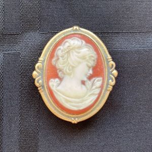 ESTEE LAUDER CORAL CAMEO COMPACT for YOUTH-DEW SOLID PERFUME  RARE
